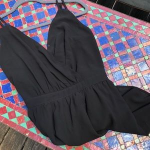 Cute Black Romper 🌊🌙